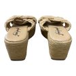 Tan Shoes Heels Wedge Free People, Size 10 Sale