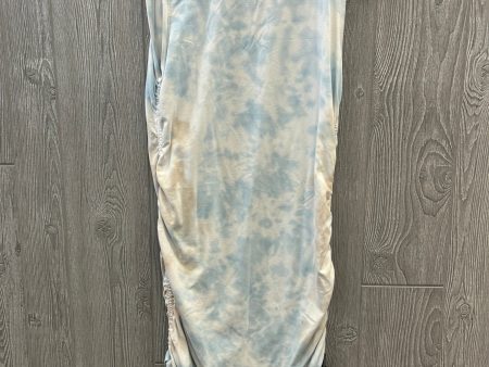 Tie Dye Print Dress Casual Midi Calvin Klein, Size L For Cheap