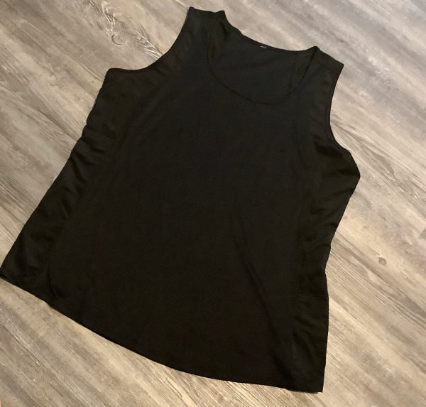 Black Athletic Tank Top Clothes Mentor, Size L Supply