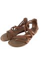 Tan Sandals Heels Wedge Carlos By Carlos Santana, Size 8 For Cheap