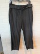 Black Pants Linen Loft, Size 6 on Sale