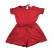 Red Romper Zenana Outfitters, Size Xl Fashion