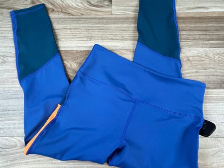 Blue & Orange Athletic Leggings Zyia, Size S For Sale