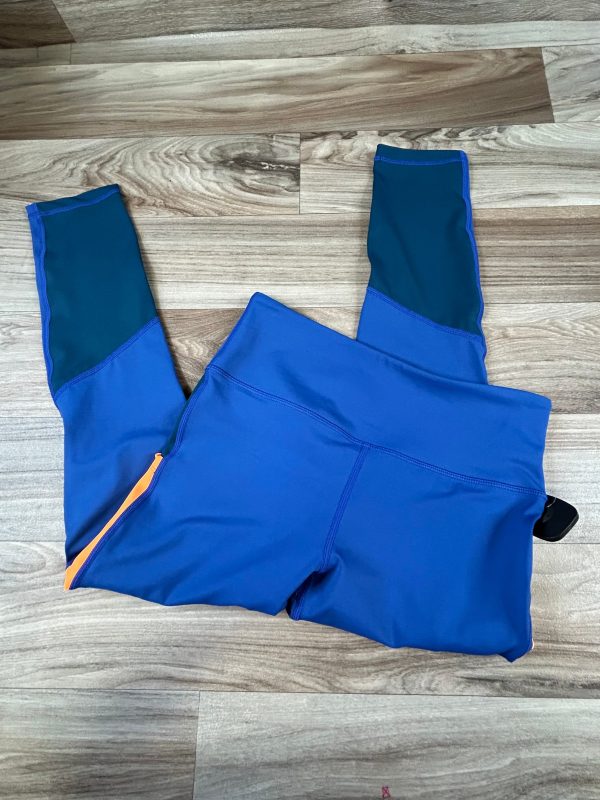 Blue & Orange Athletic Leggings Zyia, Size S For Sale