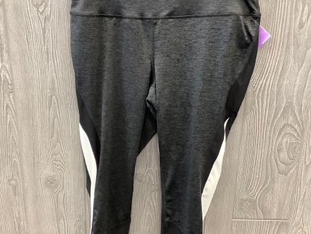 Black Athletic Leggings Xersion, Size 1x Hot on Sale