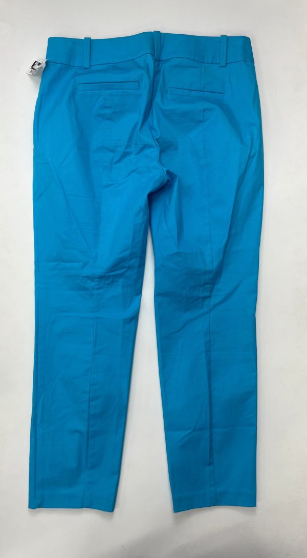 Turquoise Pants Cropped Ann Taylor, Size 4 Sale