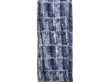 Blue & White Skirt Maxi Michael By Michael Kors, Size 1x Fashion