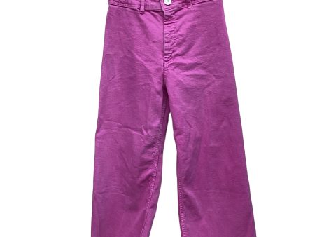 Pink Pants Wide Leg Zara, Size 6 Supply