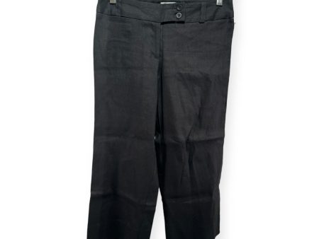 Black Pants Linen White House Black Market, Size 2 Online Hot Sale