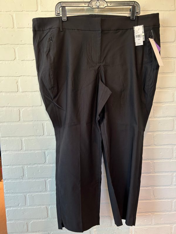 Black Pants Dress Lane Bryant, Size 20 Hot on Sale