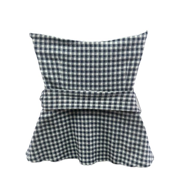 Strapless Belted Gingham Top Eva Franco, Size Xs For Sale