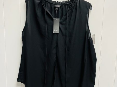 Black Top Sleeveless Ana, Size Xxl For Discount