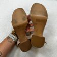 Tan Shoes Heels Block Mix No 6, Size 6 Online Sale