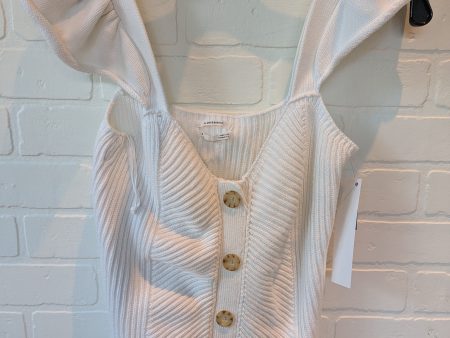 White Top Sleeveless Anthropologie, Size M Fashion