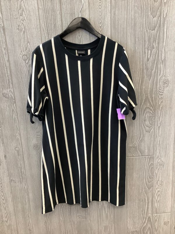 Striped Pattern Dress Casual Midi Who What Wear, Size L For Sale