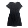 Black Dress Casual Midi Loft, Size Xs For Sale