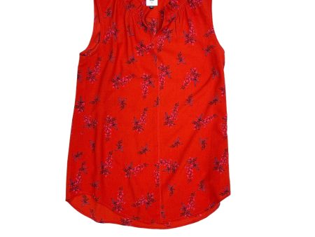 Red Top Sleeveless Cabi, Size S Fashion