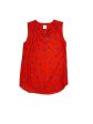 Red Top Sleeveless Cabi, Size S Fashion