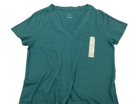 Teal Top Short Sleeve A New Day, Size M For Sale