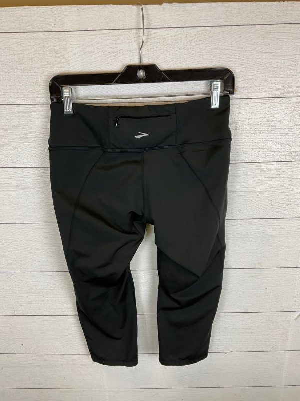 Black Athletic Capris Brooks, Size S Supply