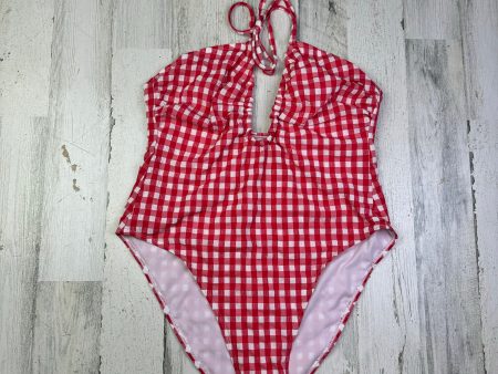 Red & White Swimsuit Wild Fable, Size Xl Cheap