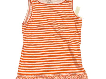 Striped Pattern Top Sleeveless Talbots, Size Petite Sale