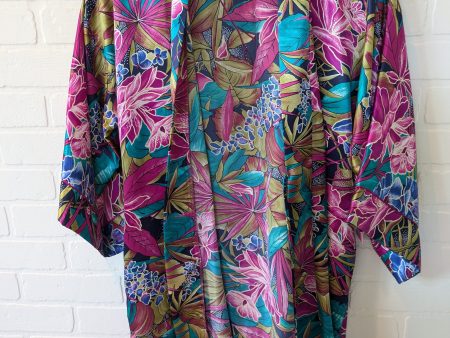 Blue & Pink Robe Clothes Mentor, Size M For Discount