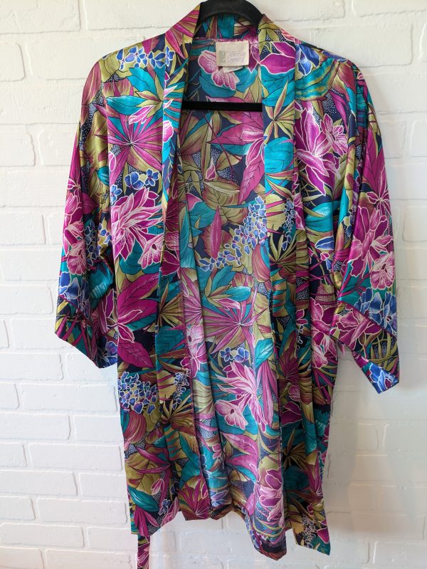 Blue & Pink Robe Clothes Mentor, Size M For Discount