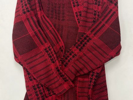 Red Black Sweater Cardigan Lola, Size Xl Discount