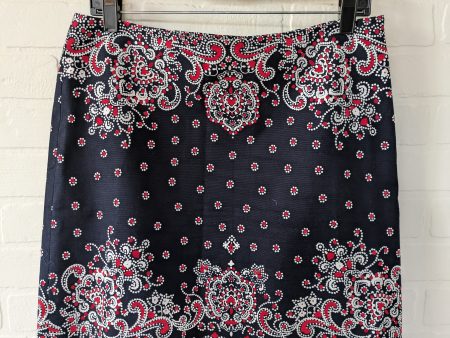 Blue & Red & White Skirt Mini & Short Talbots, Size 10petite Fashion