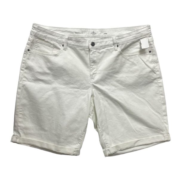 White Shorts St Johns Bay, Size 4x Discount