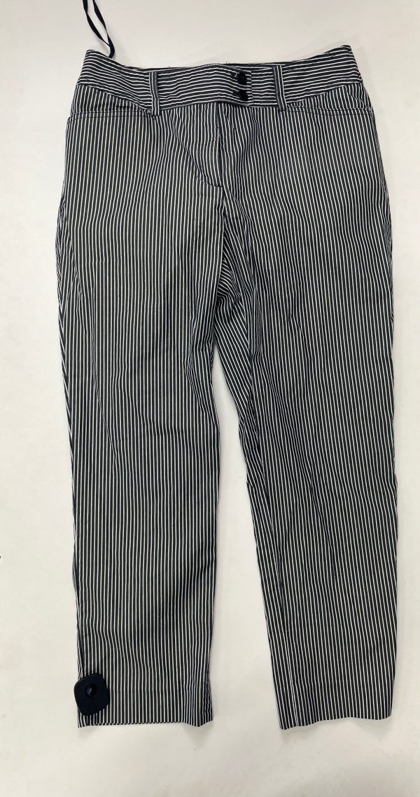 Striped Pants Ankle Jones New York, Size 8 Supply