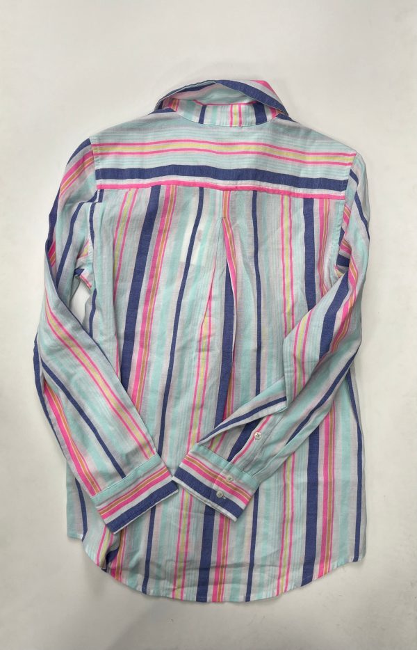 Striped Top Long Sleeve Vineyard Vines NWT, Size Xs For Sale