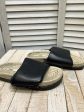 Black Sandals Flats Zara, Size 6 Fashion