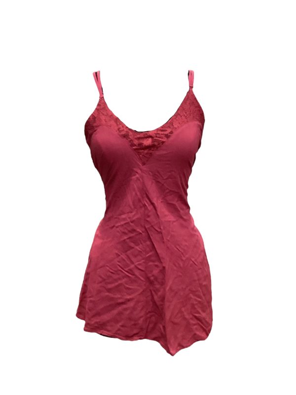 Red Top Sleeveless Clothes Mentor, Size L For Cheap