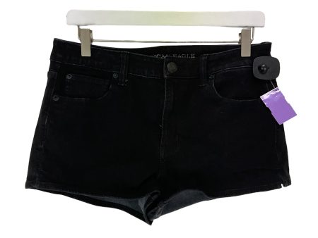 Black Denim Shorts American Eagle, Size 10 For Sale