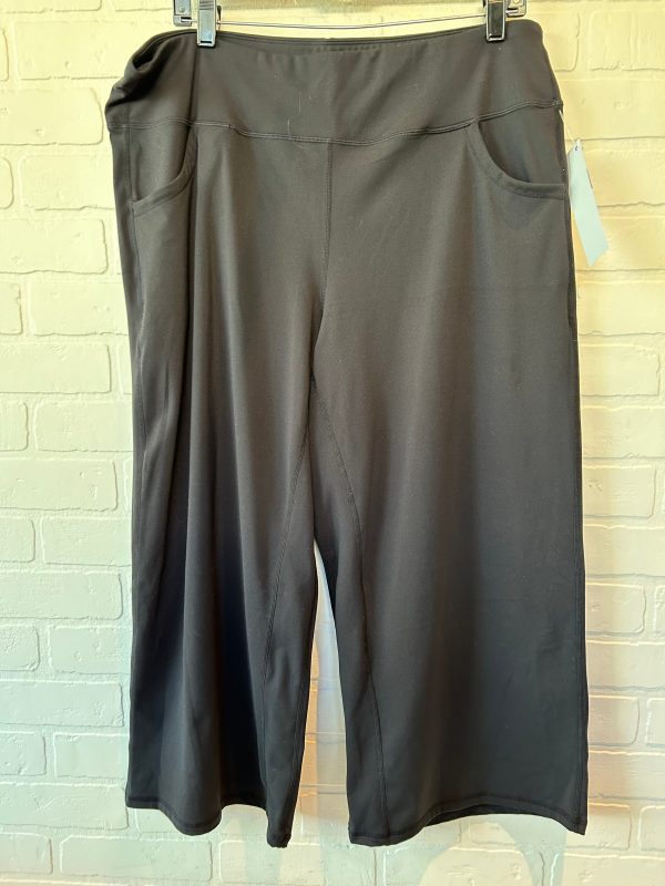 Black Athletic Capris Clothes Mentor, Size 22 Sale