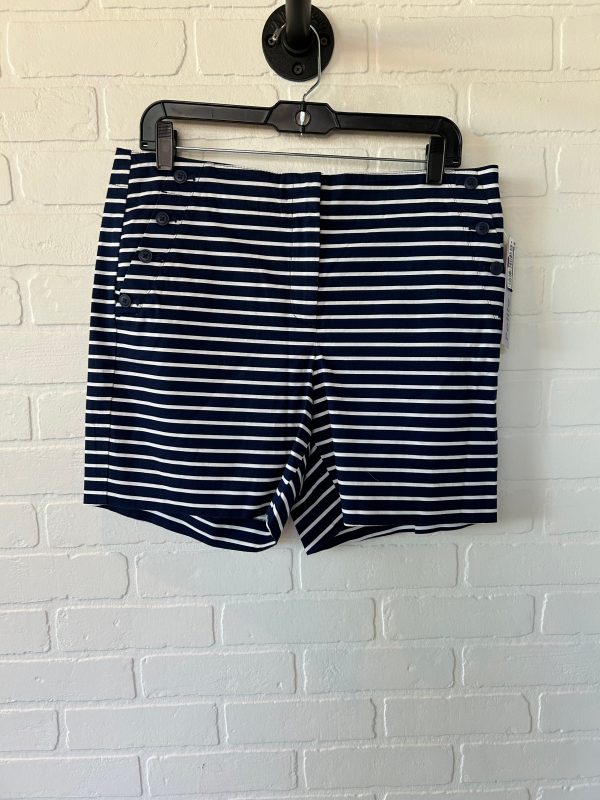 Blue & White Shorts Talbots, Size 10petite Hot on Sale