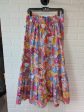 Blue & Pink Skirt Maxi Talbots, Size 8 on Sale