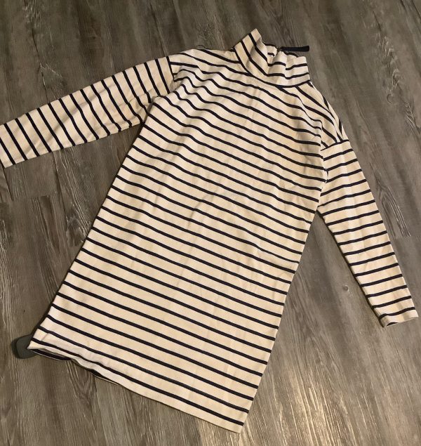 Striped Pattern Dress Casual Short Vineyard Vines, Size Xs For Discount