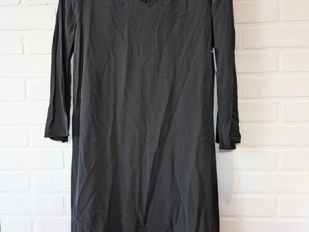 Black Dress Casual Midi Eileen Fisher, Size S Hot on Sale