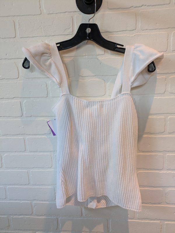 White Top Sleeveless Anthropologie, Size M Fashion