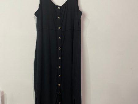 Black Dress Casual Maxi Good American, Size 2x Online now