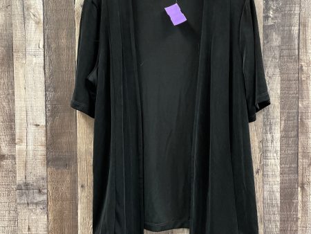 Black Cardigan Coldwater Creek, Size L Cheap