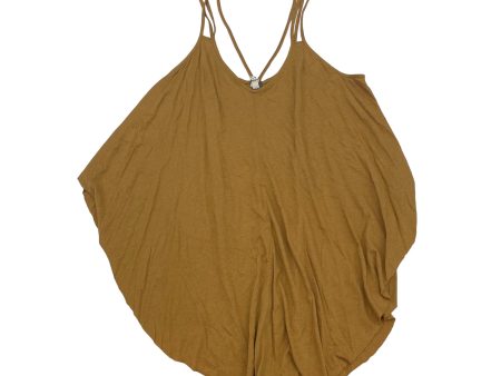 TAN WE THE FREE TOP SLEEVELESS, Size L Online Hot Sale