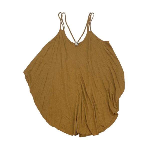 TAN WE THE FREE TOP SLEEVELESS, Size L Online Hot Sale