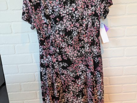 Black & Pink Dress Work Roz And Ali, Size L Supply