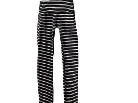 Striped Pattern Athletic Leggings Lululemon, Size 0 Online