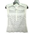 White Top Sleeveless Cabi, Size Xs Hot on Sale