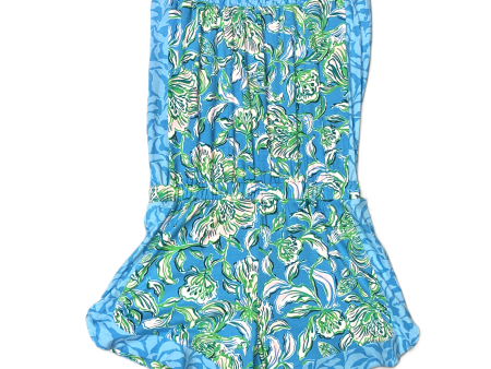 Blue Romper Designer By Lilly Pulitzer, Size: Xs For Cheap